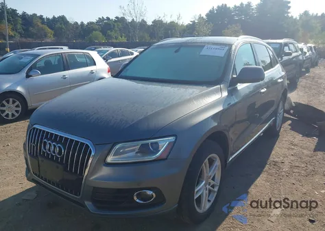 2015 Audi Q5 2.0T Premium из США, поврежденный, VIN WA1LFAFP5FA141181